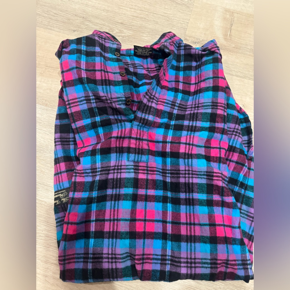 The Vermont Flannel Co. Plaid Flannel Nightgown
